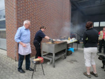 Mantrailing macht hungrig: Unsere Grillmeister haben alles im Griff!